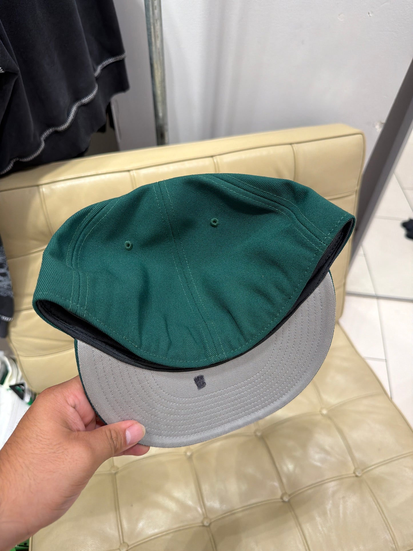 Oregon O Baseball Throwback Team Issued / Game Worn Fitted 7 3/8th