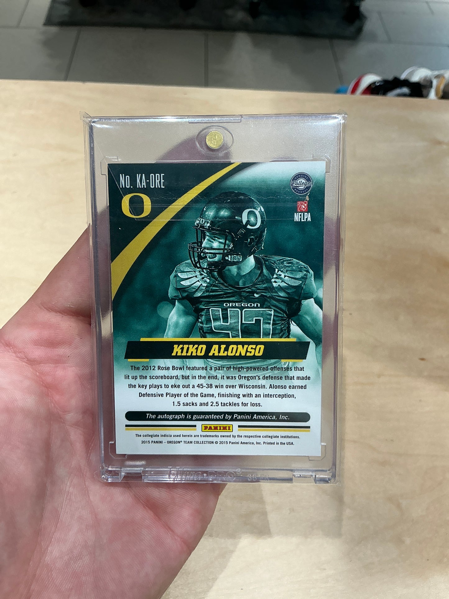 Kiko Alonso Auto 9/25
