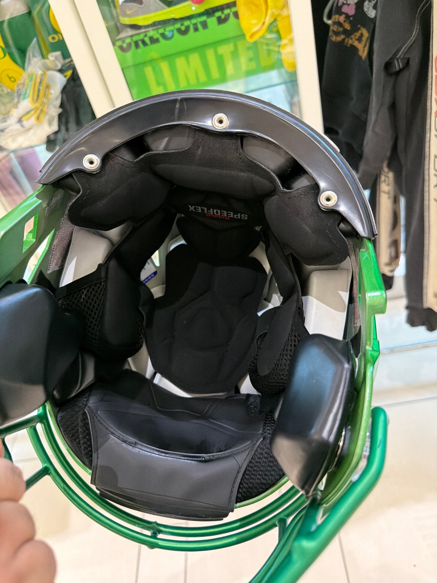 Oregon Team Issued Helmet with Pads