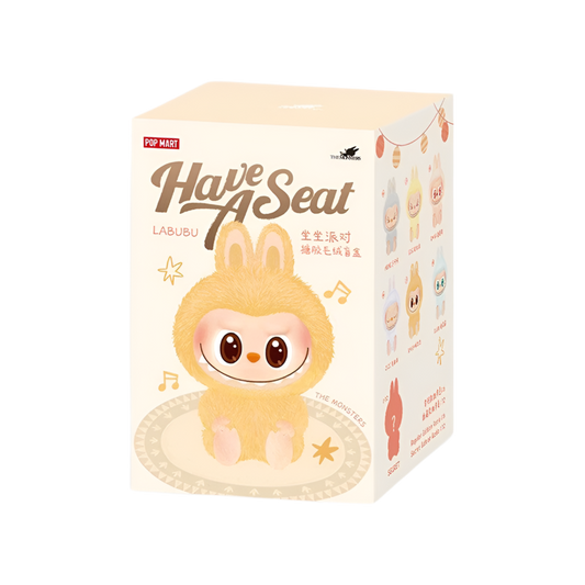 Pop Mart Labubu The Monsters Have a Seat Vinyl Plush Single Blind Box