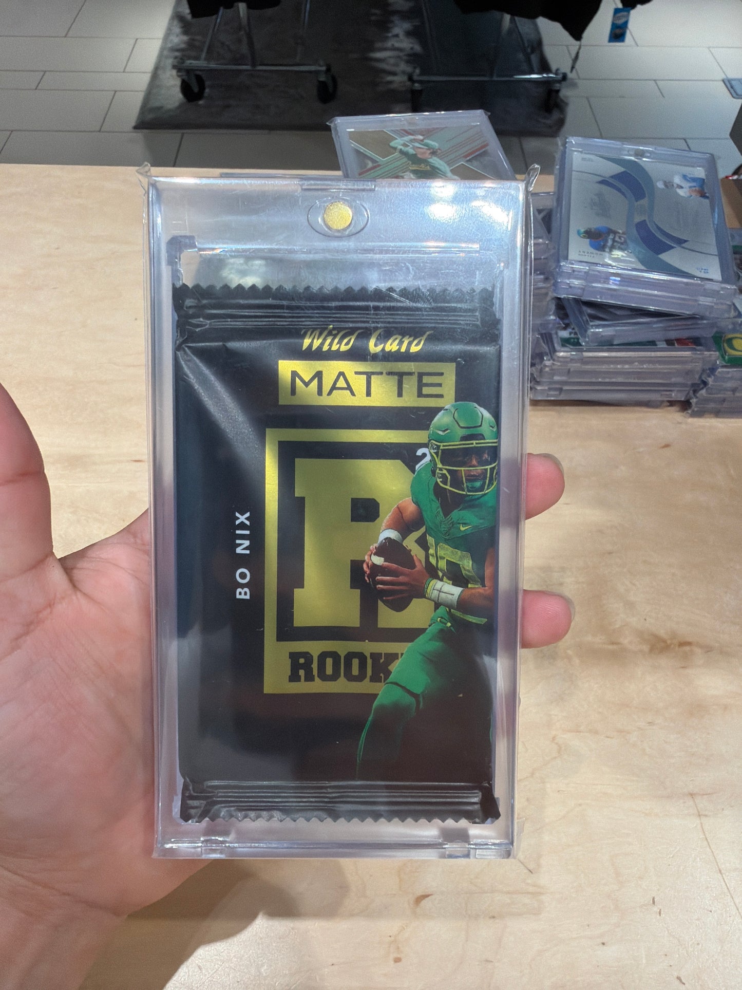 Oregon Bo Nix Cover Sealed Pack