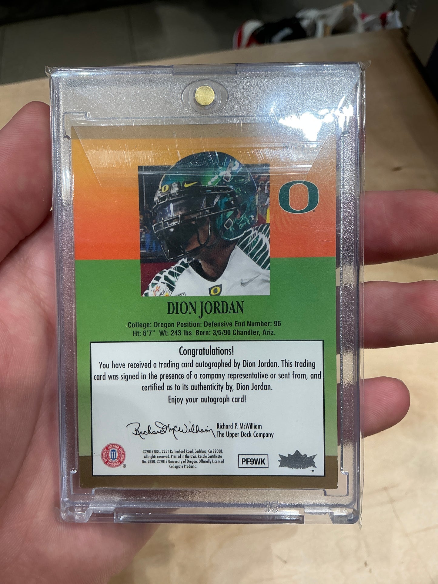 Dion Jordan Auto
