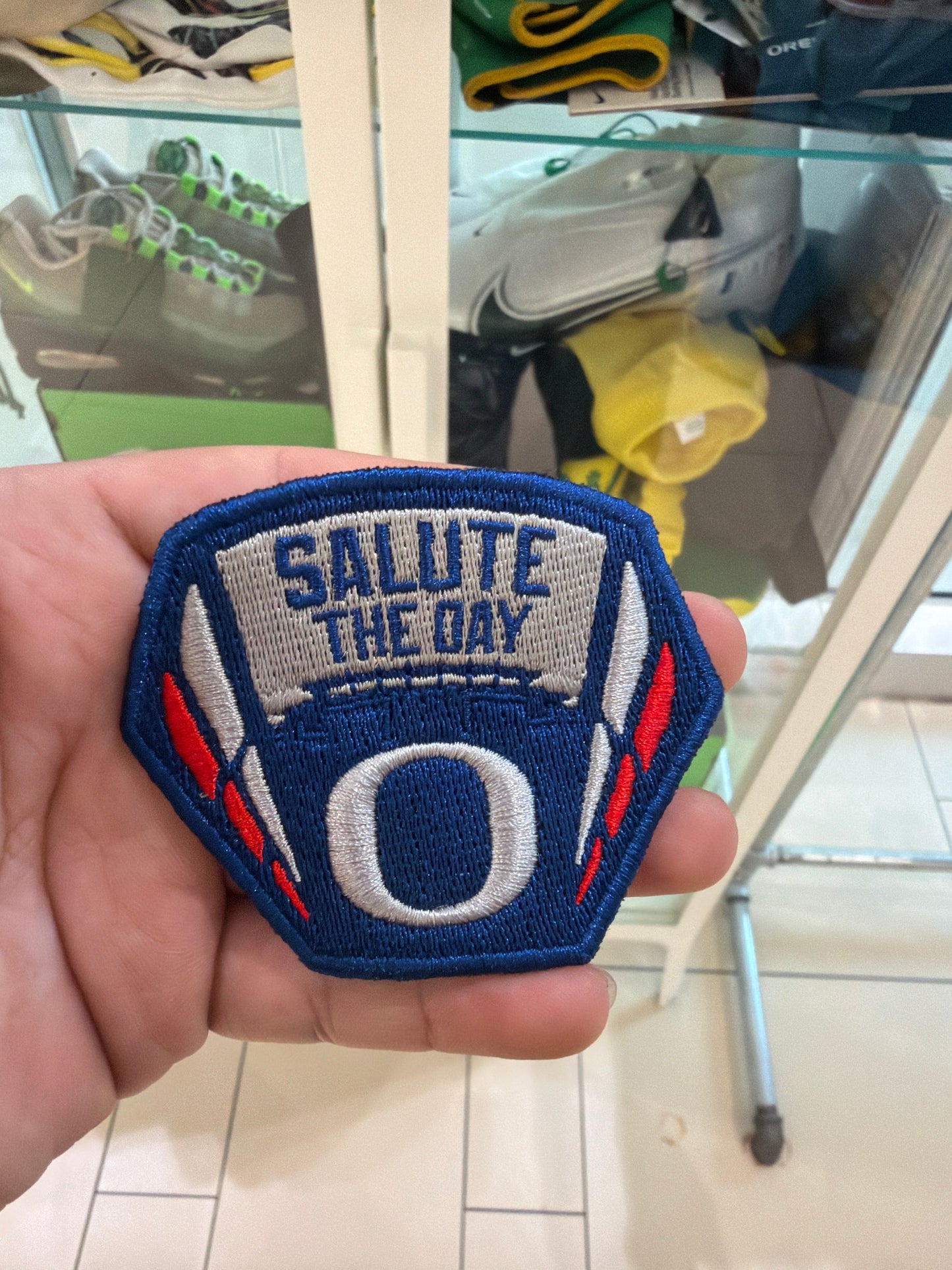 Oregon Salute the Day Team Issued Patch