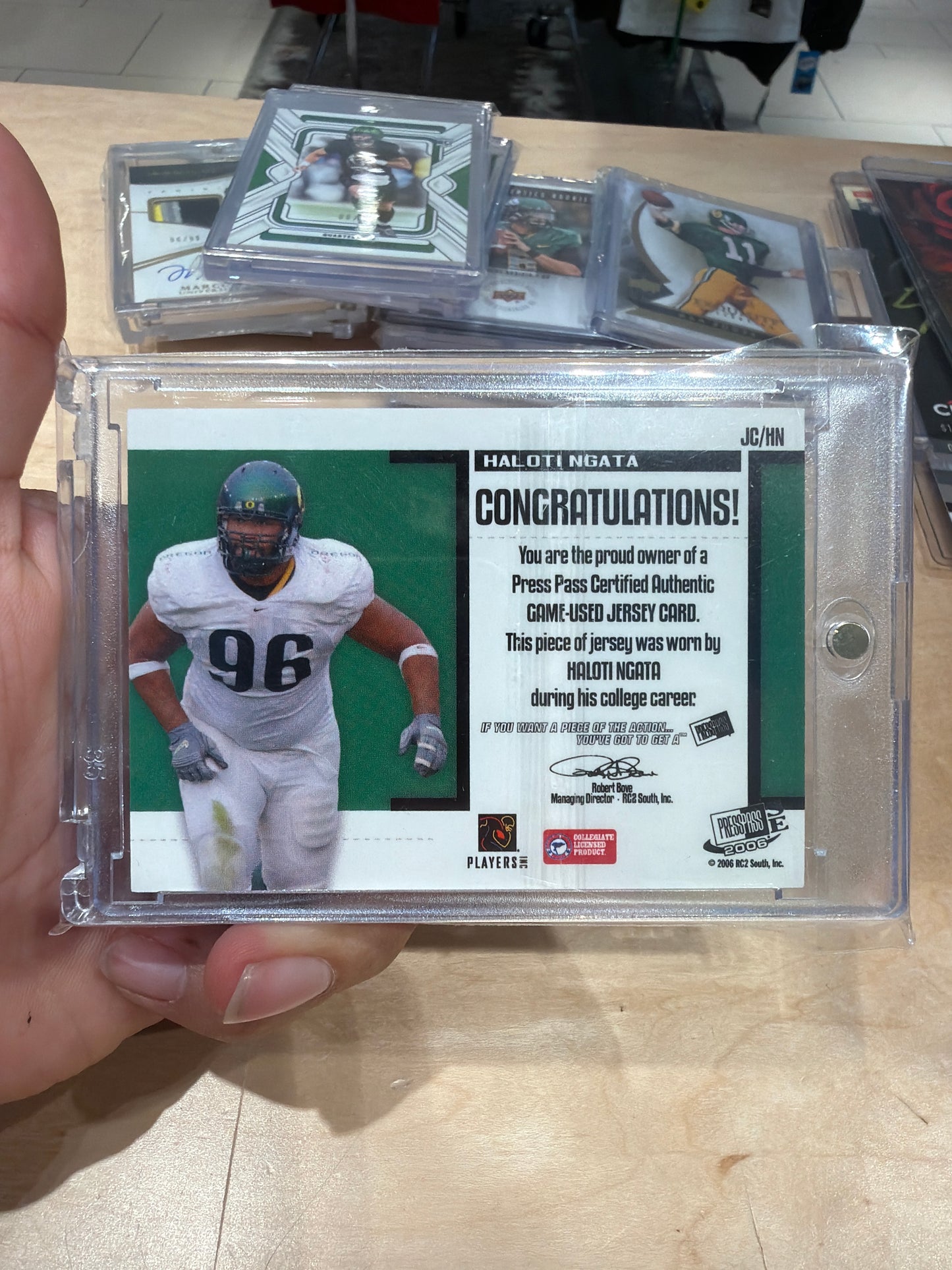 Haloti Ngata Jersey Patch