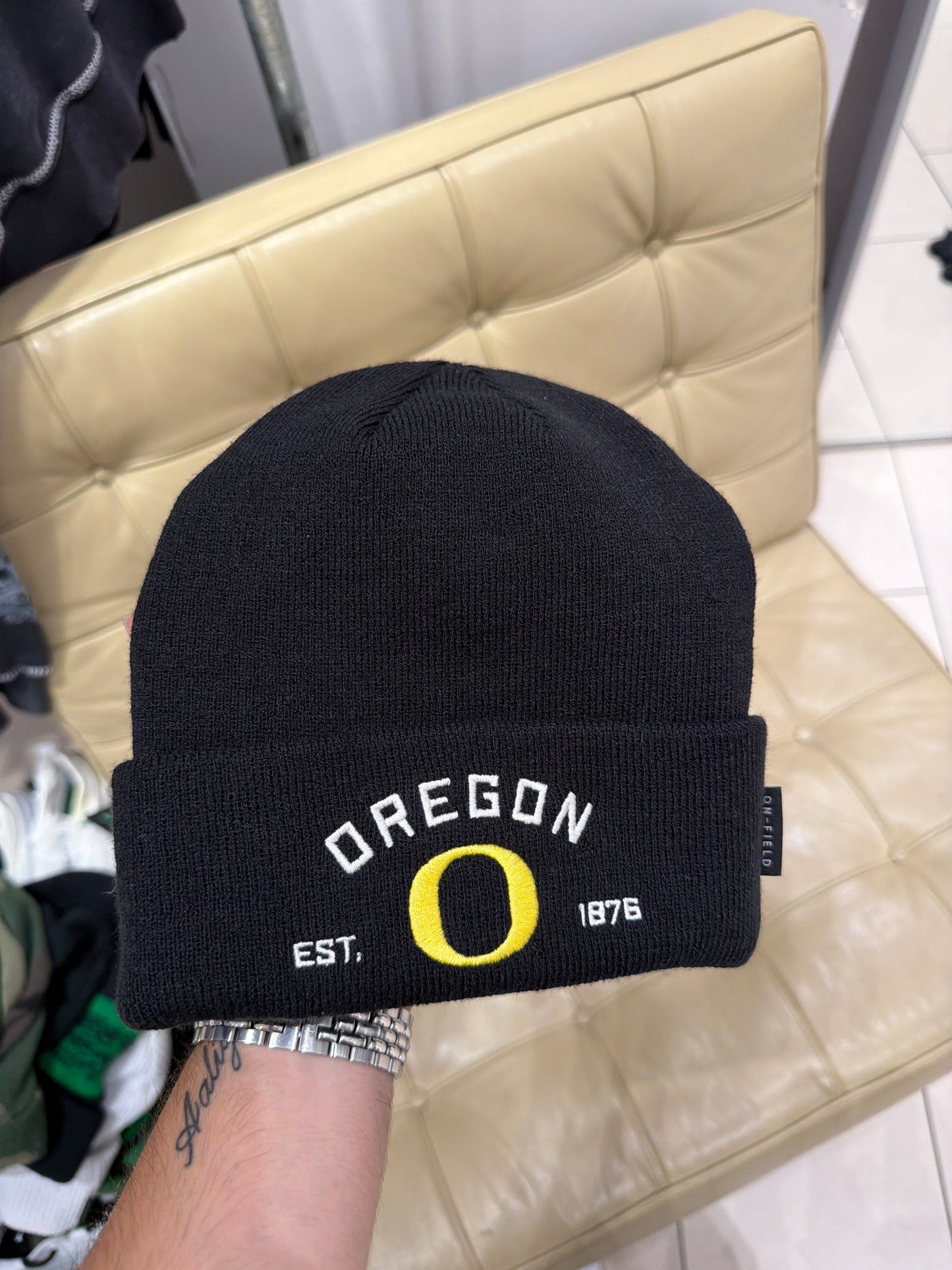 Oregon Team Issued Beanie