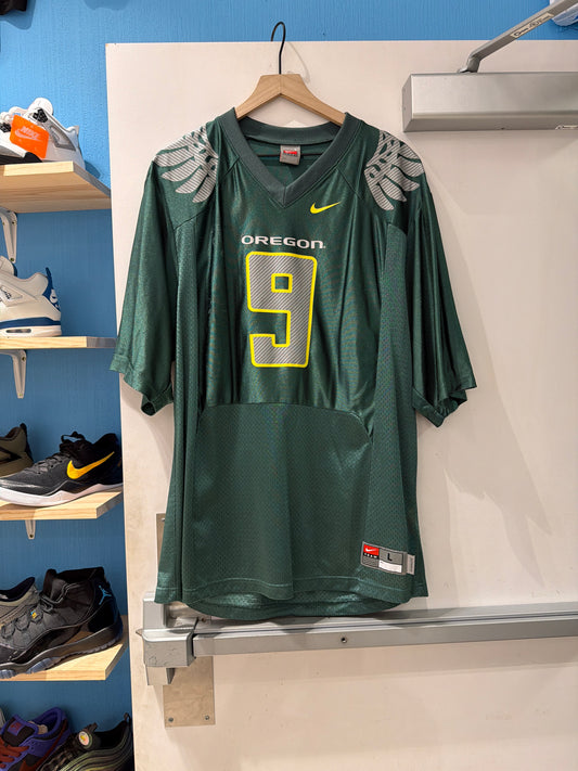 Oregon Jersey #9 Green (L)