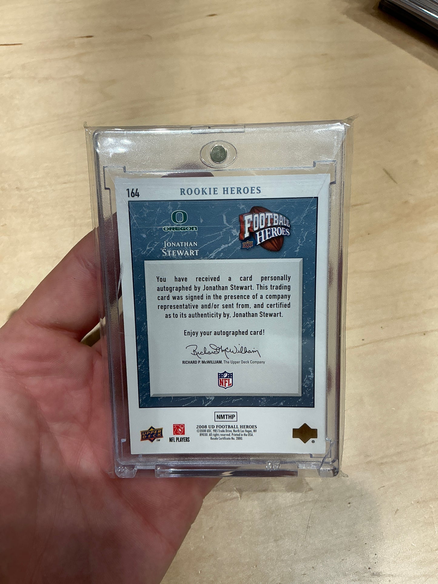 Jonathan Stewart Auto 189/250