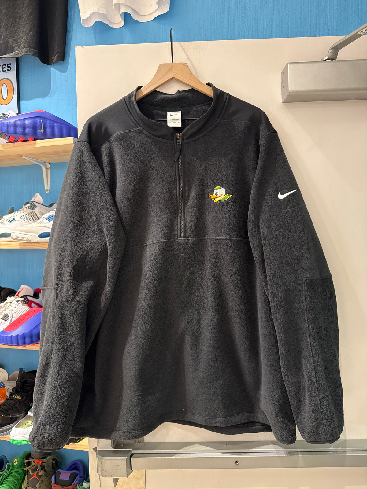 Nike Oregon Ducks Q-Zip (XXL)