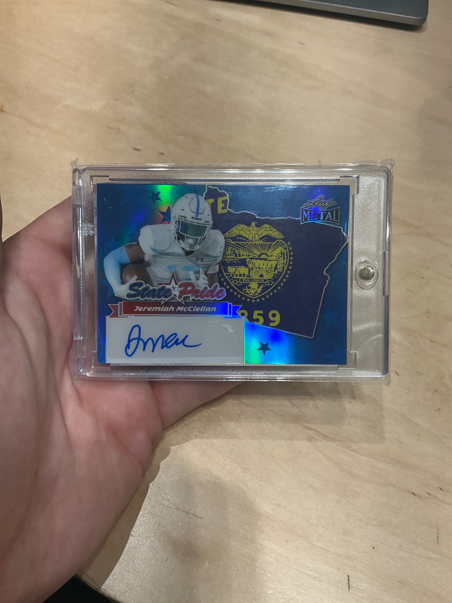 Jeremiah McClellan Auto 11/20