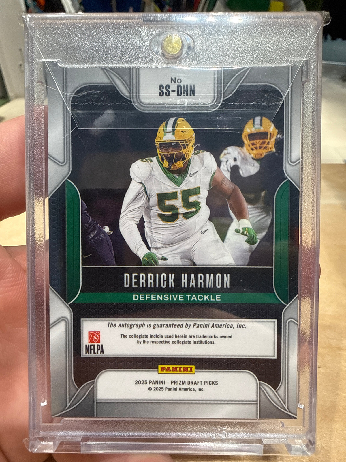 Derrick Harmon Auto