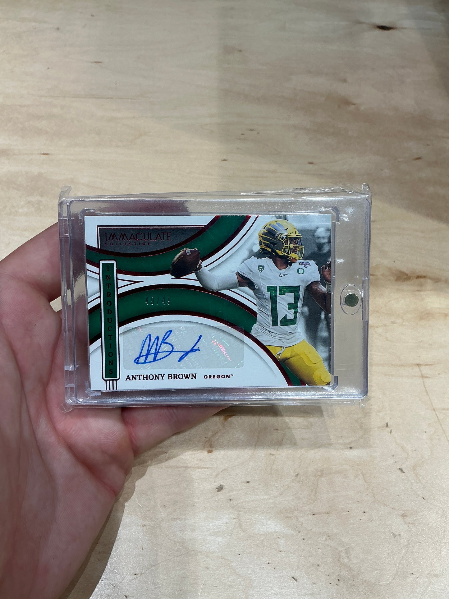 Anthony Brown Auto 49/49