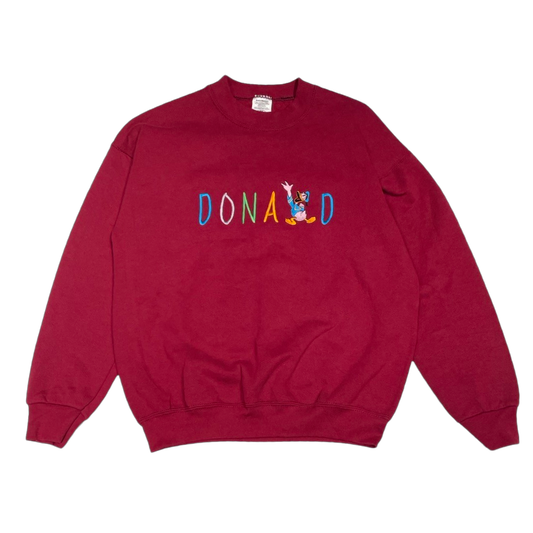 '90s Donald Embroidered Crewneck