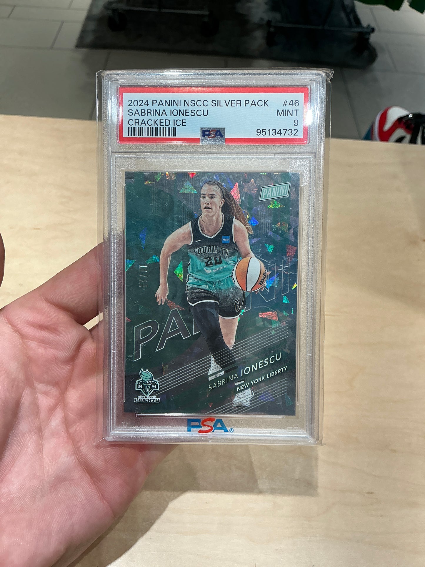 Sabrina Ionescu PSA 9