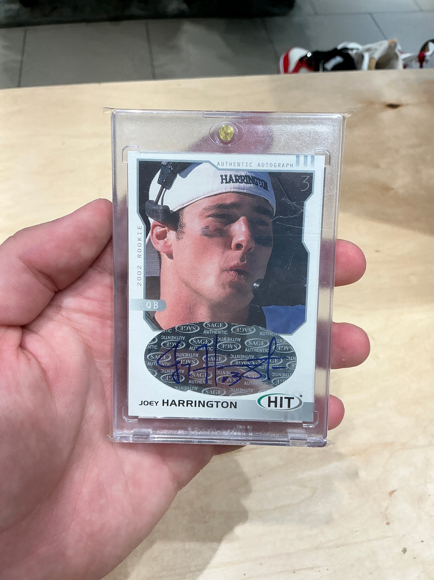 Joey Harrington Auto