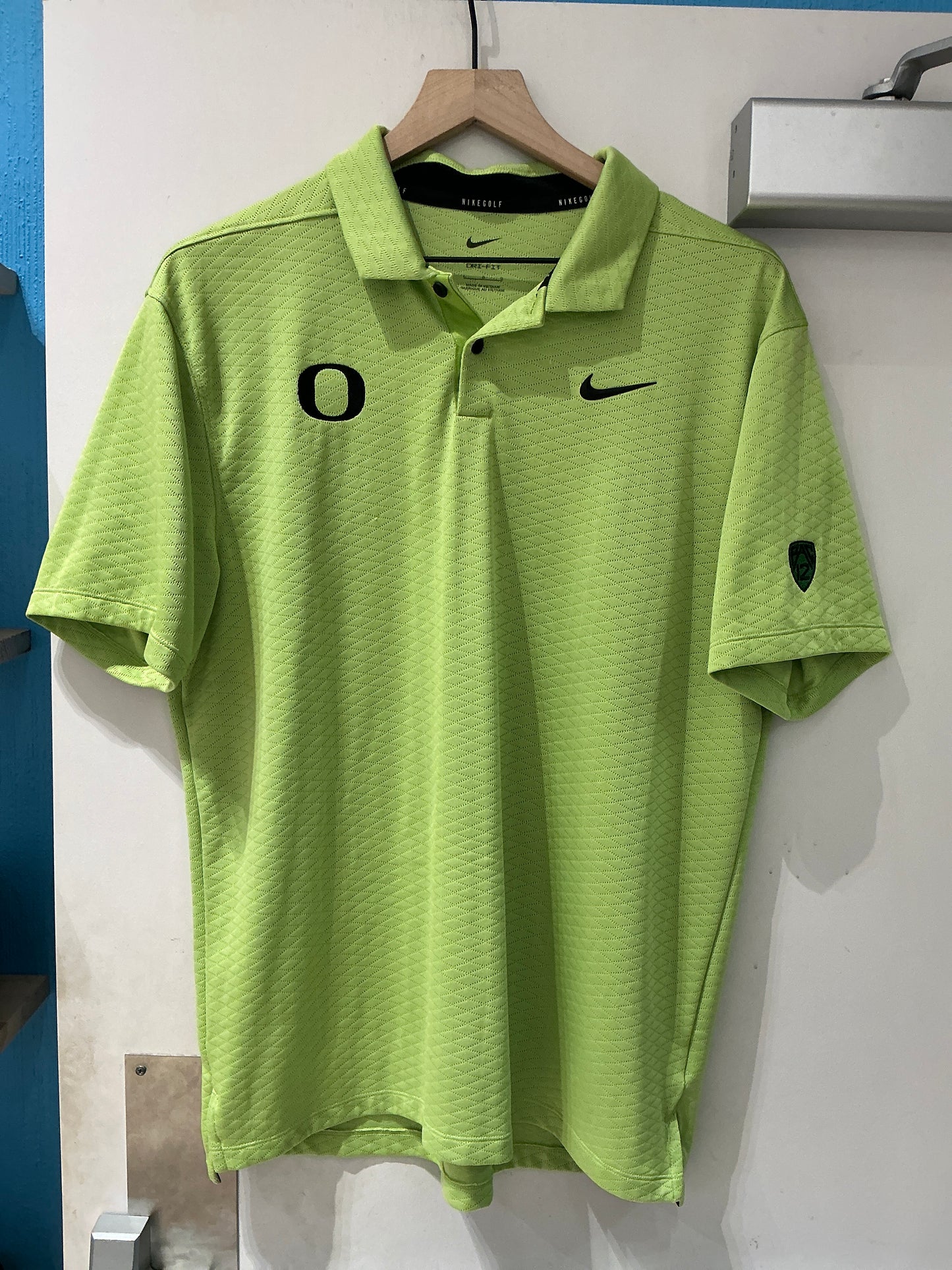 Oregon Golf Team Issued Polo Pac12 (Large)