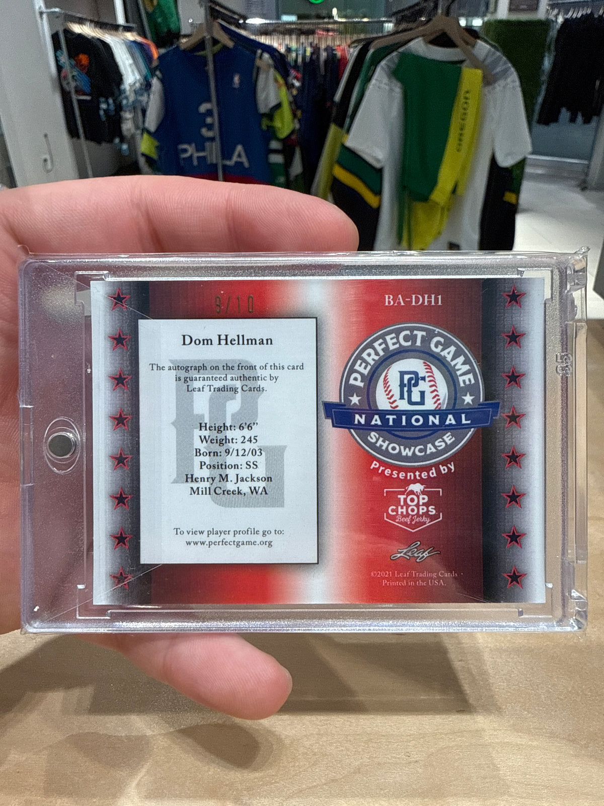 Dom Hellman Auto 9/10