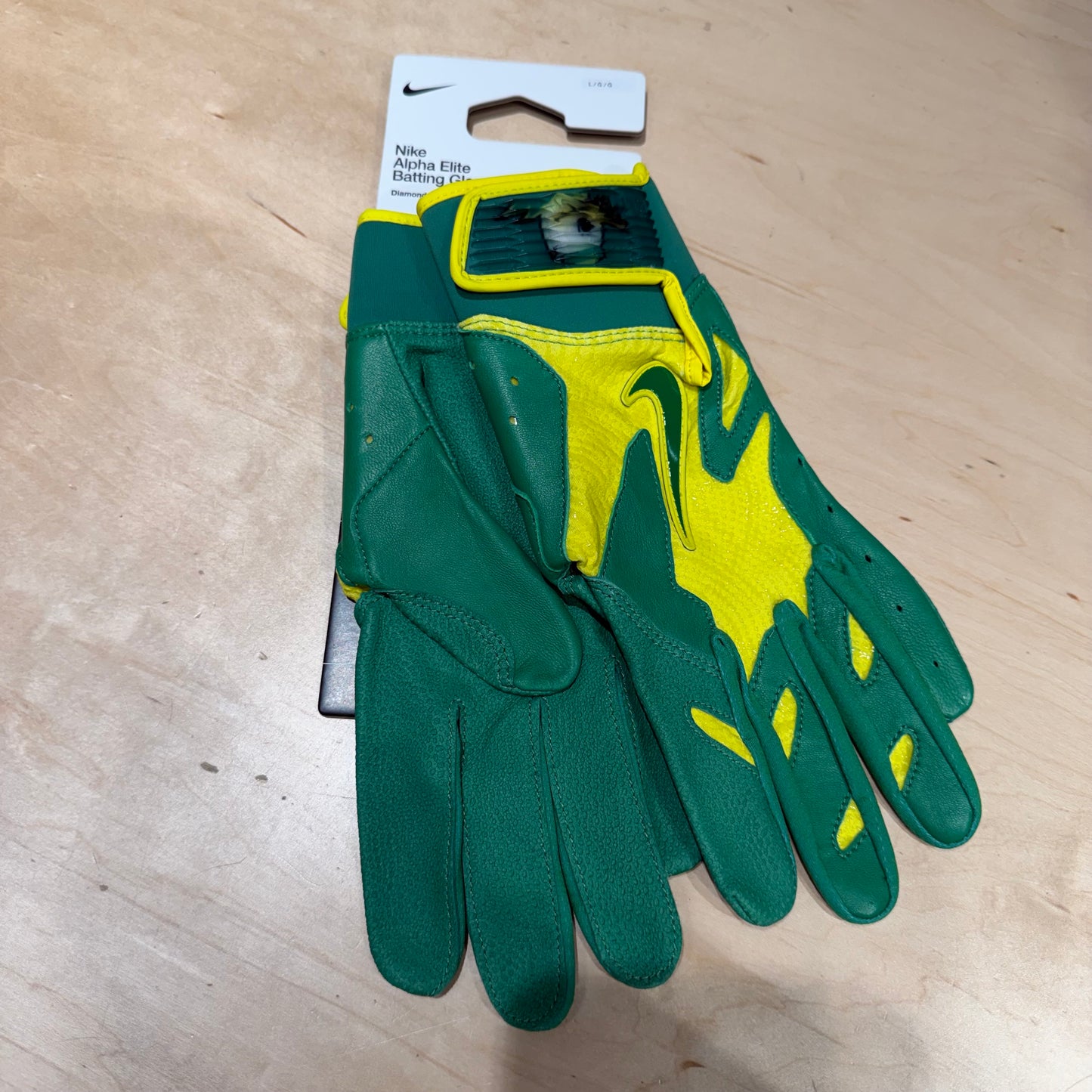 Oregon Batting Gloves Team Issued