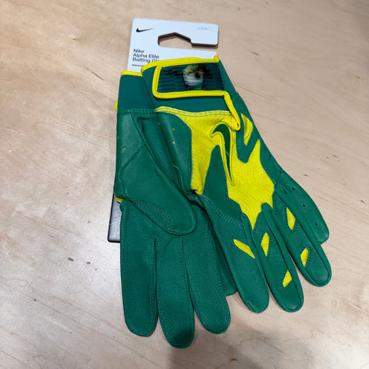 Oregon Batting Gloves Team Issued
