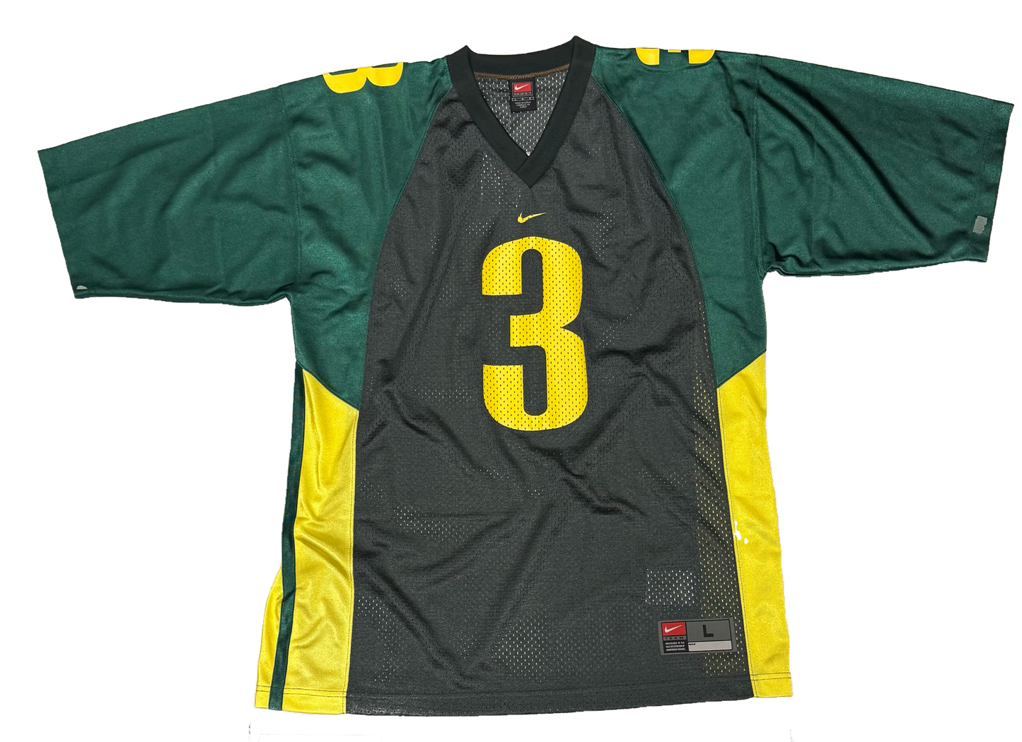 Oregon Black & Green Jersey # 3