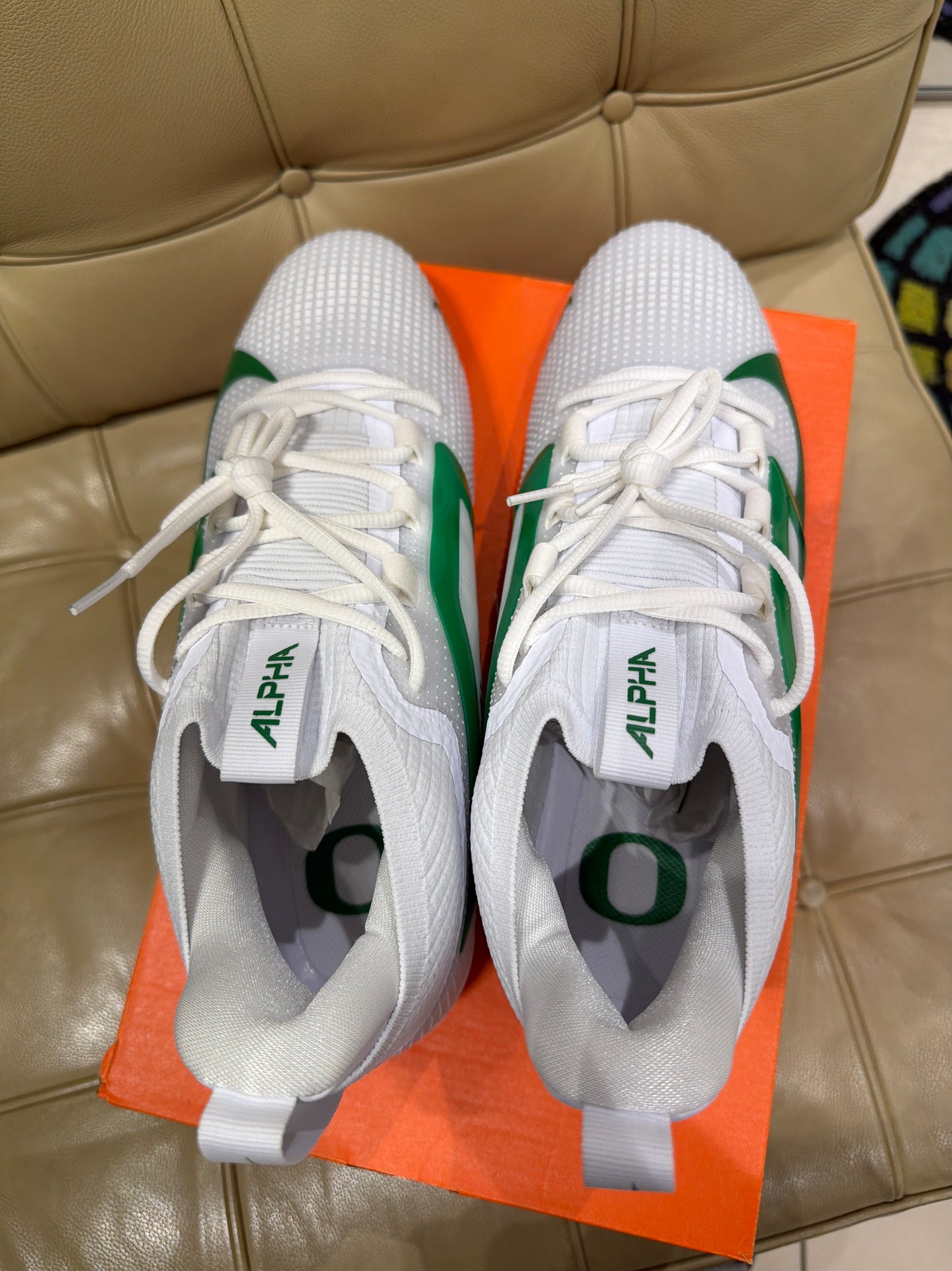 Oregon Team Issued Cleats New (Size 11.5)