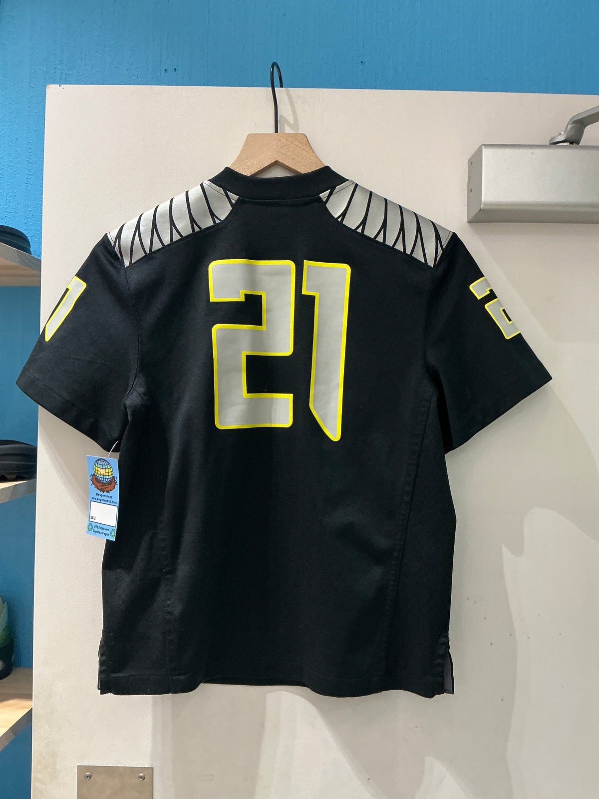 Nike Oregon Ducks Jersey #21 (Youth S)