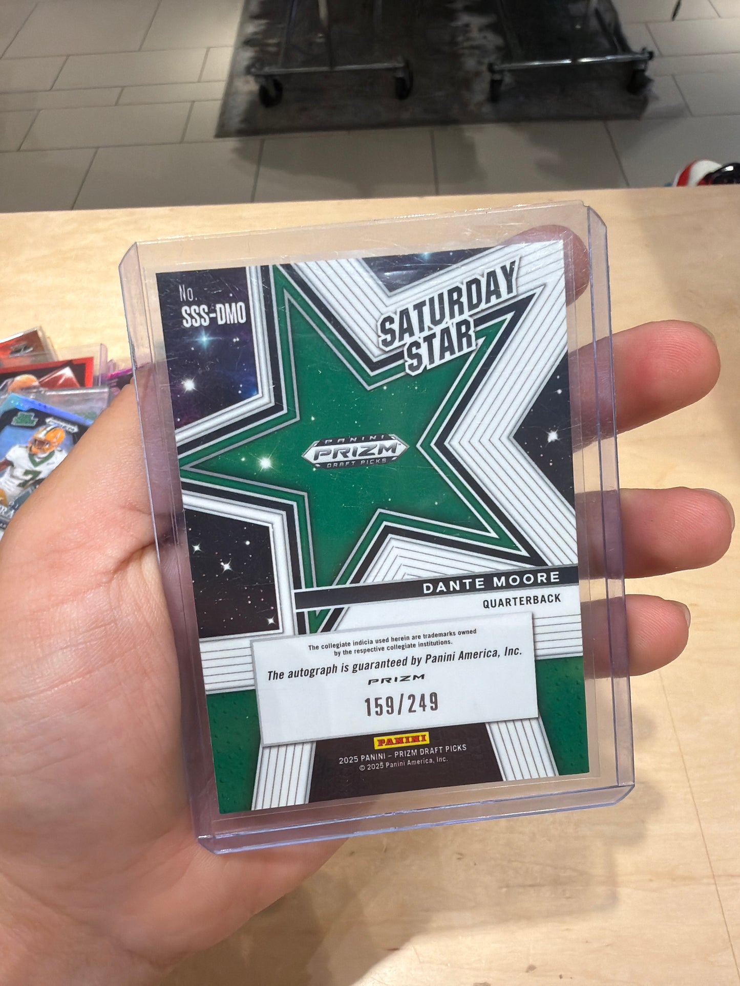 Dante Moore Auto 159/249