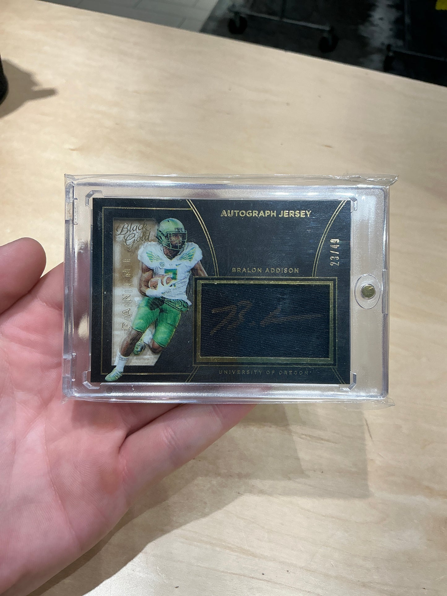 Bralon Addison Auto Jersey 23/49