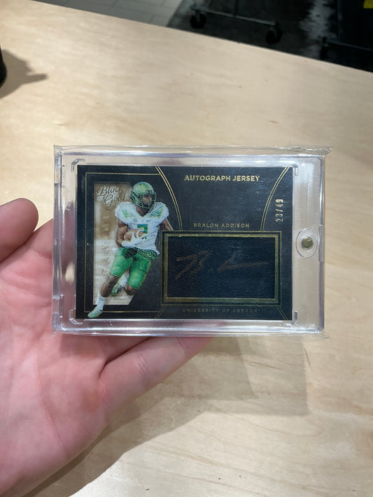 Bralon Addison Auto Jersey 23/49