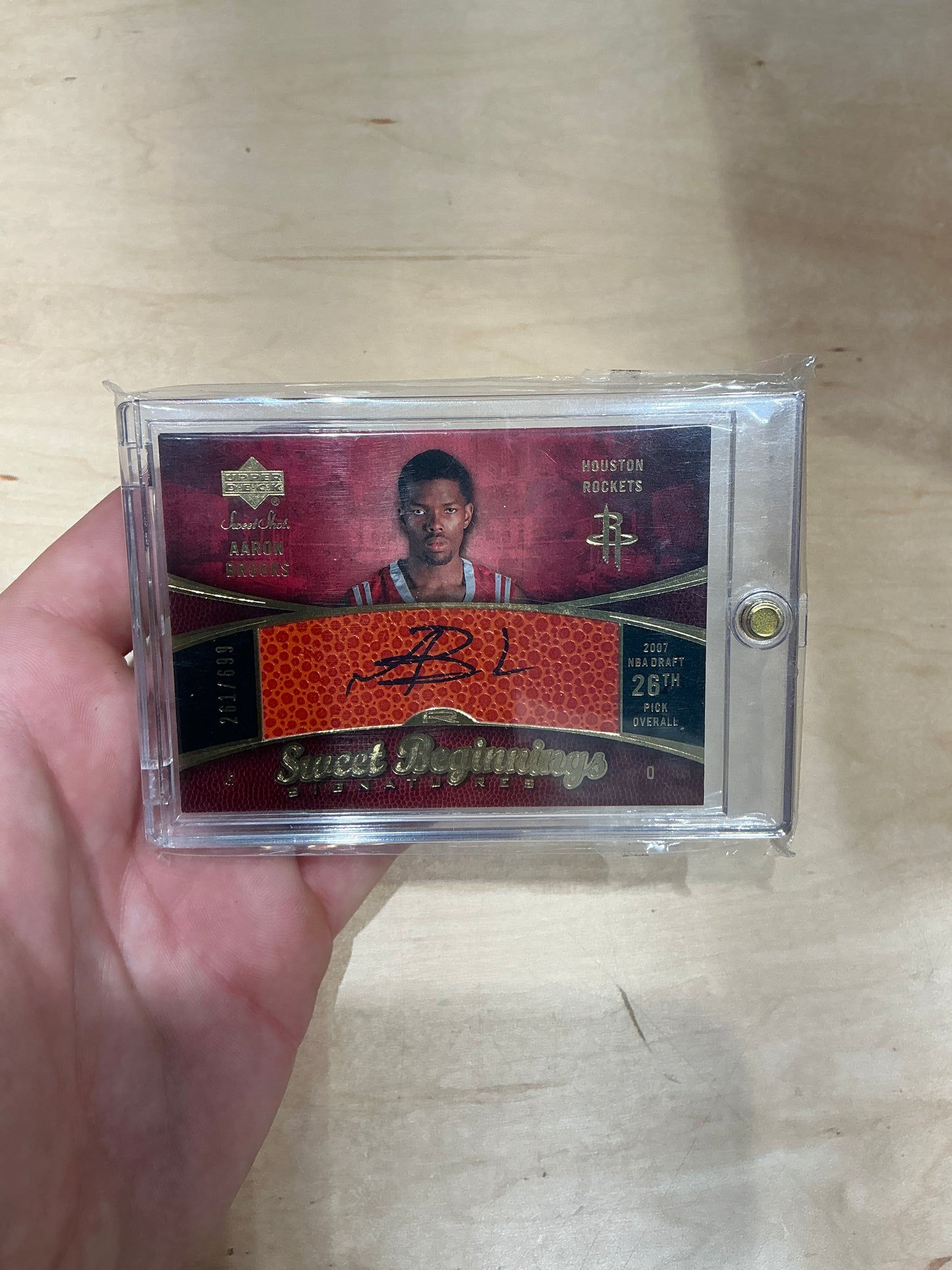 Aaron Brooks Auto 261/699