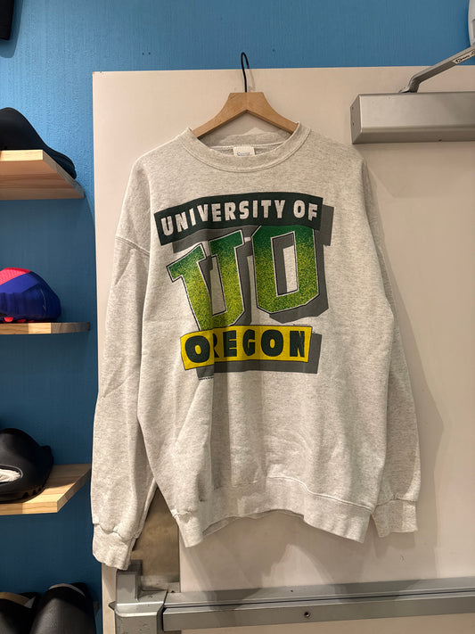 90’s University Of Oregon Crewneck(XL)
