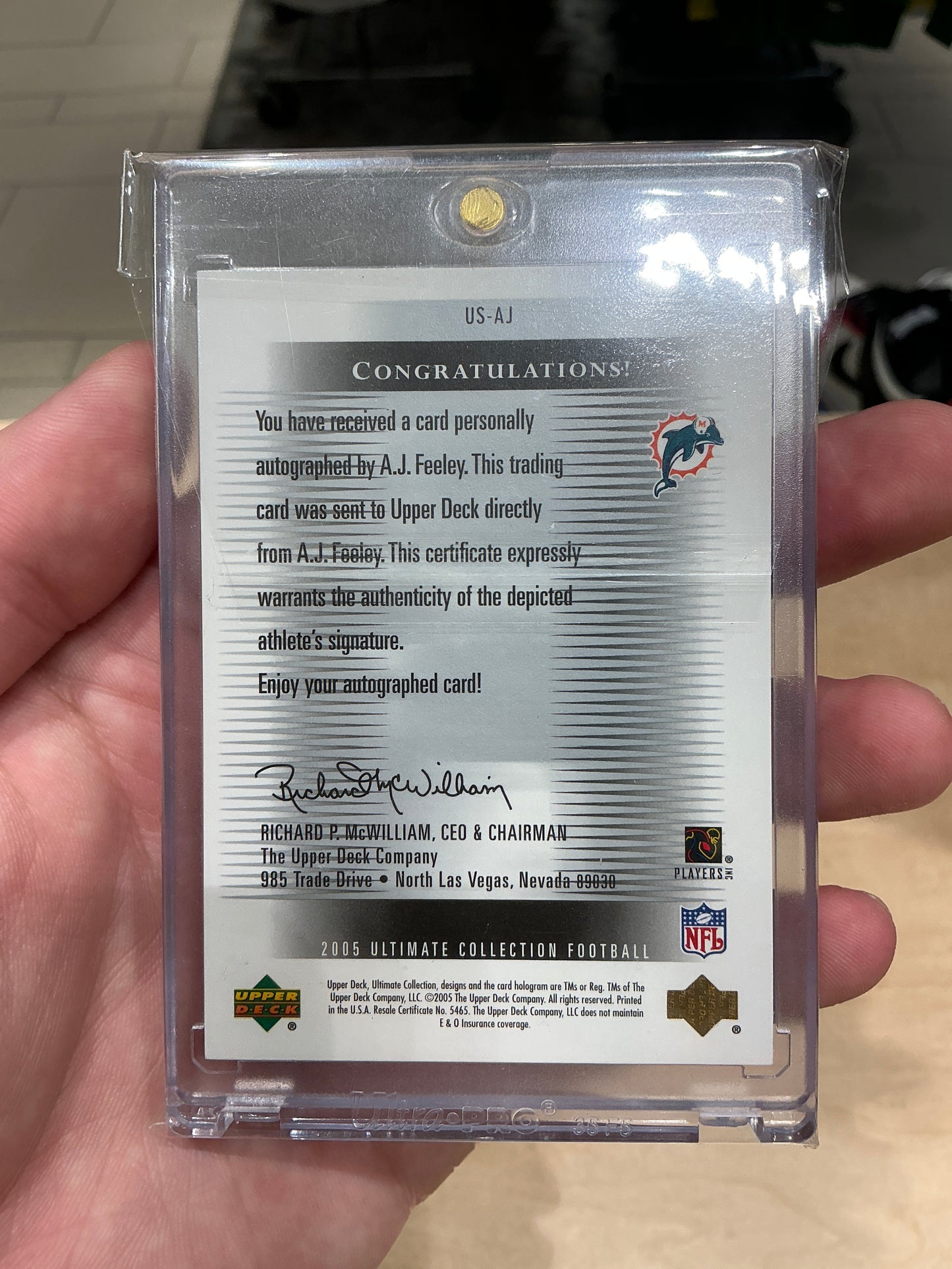 A.J. Feeley Auto 7/99