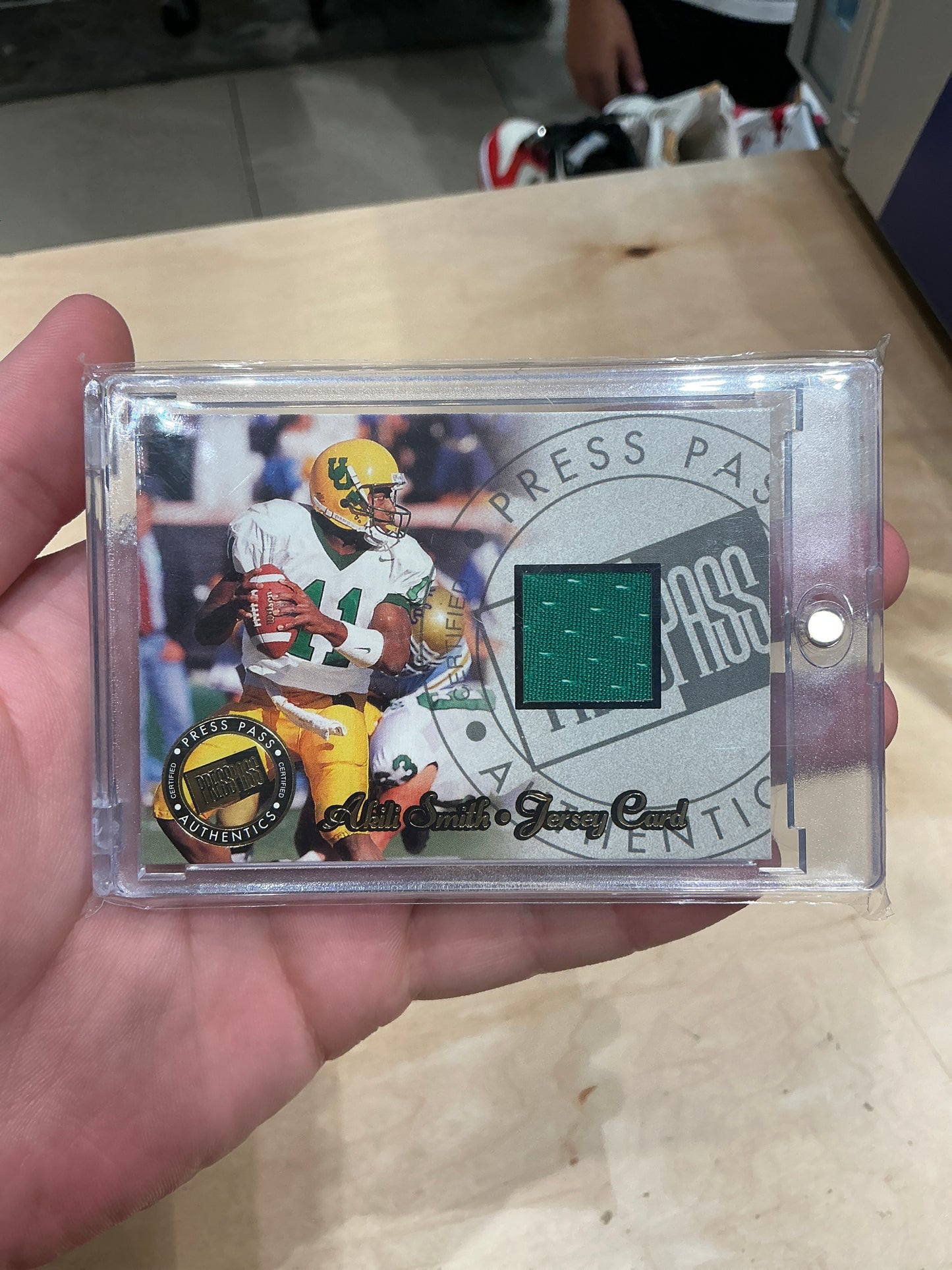 Akili Smith Jersey Card