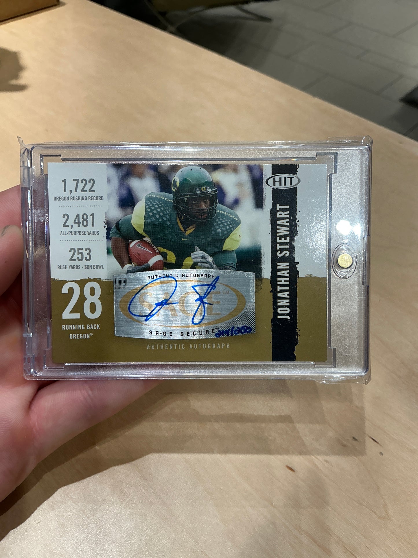 Jonathan Stewart Auto 214/250