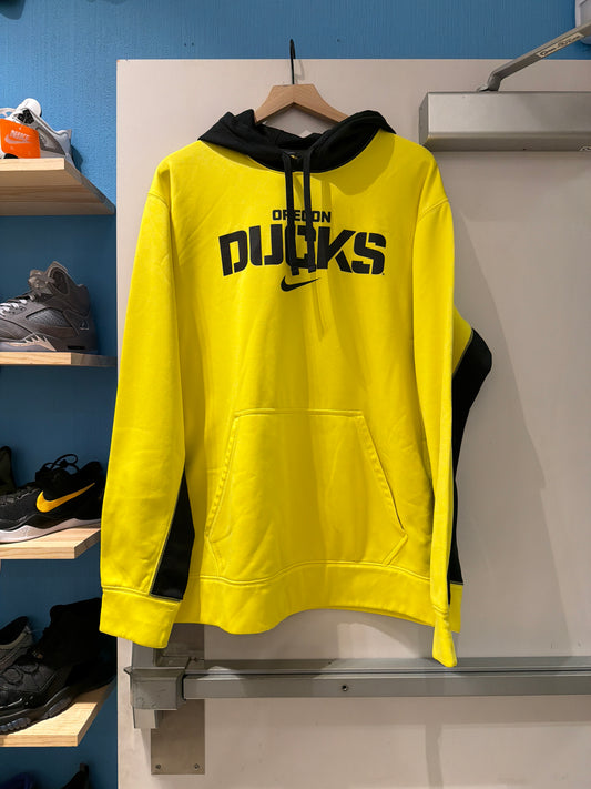 Oregon Nike Yellow Hoodie (XL)