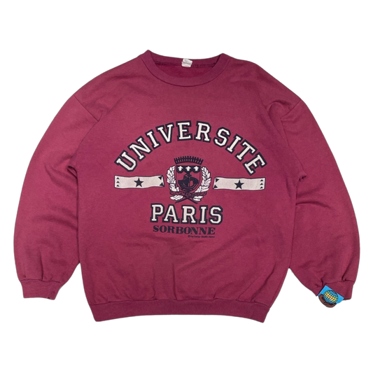 '90s Paris University Crewneck