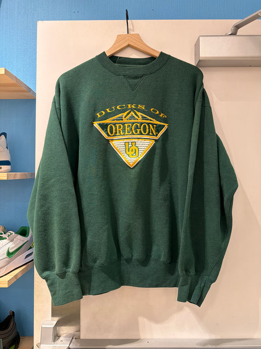 90’s Oregon Embroidered Crew (Large)