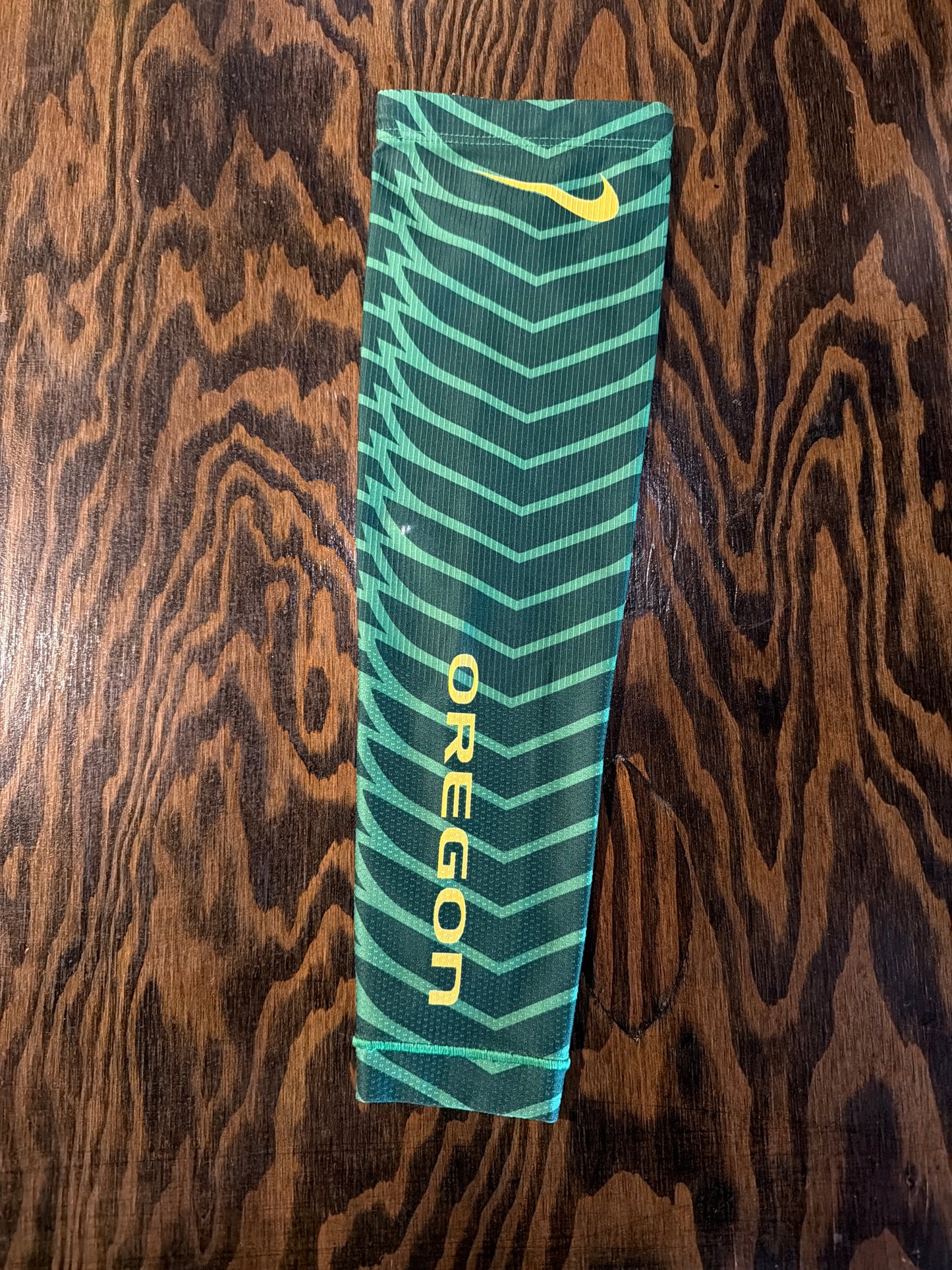 Oregon Team Issued Green Sleeve
