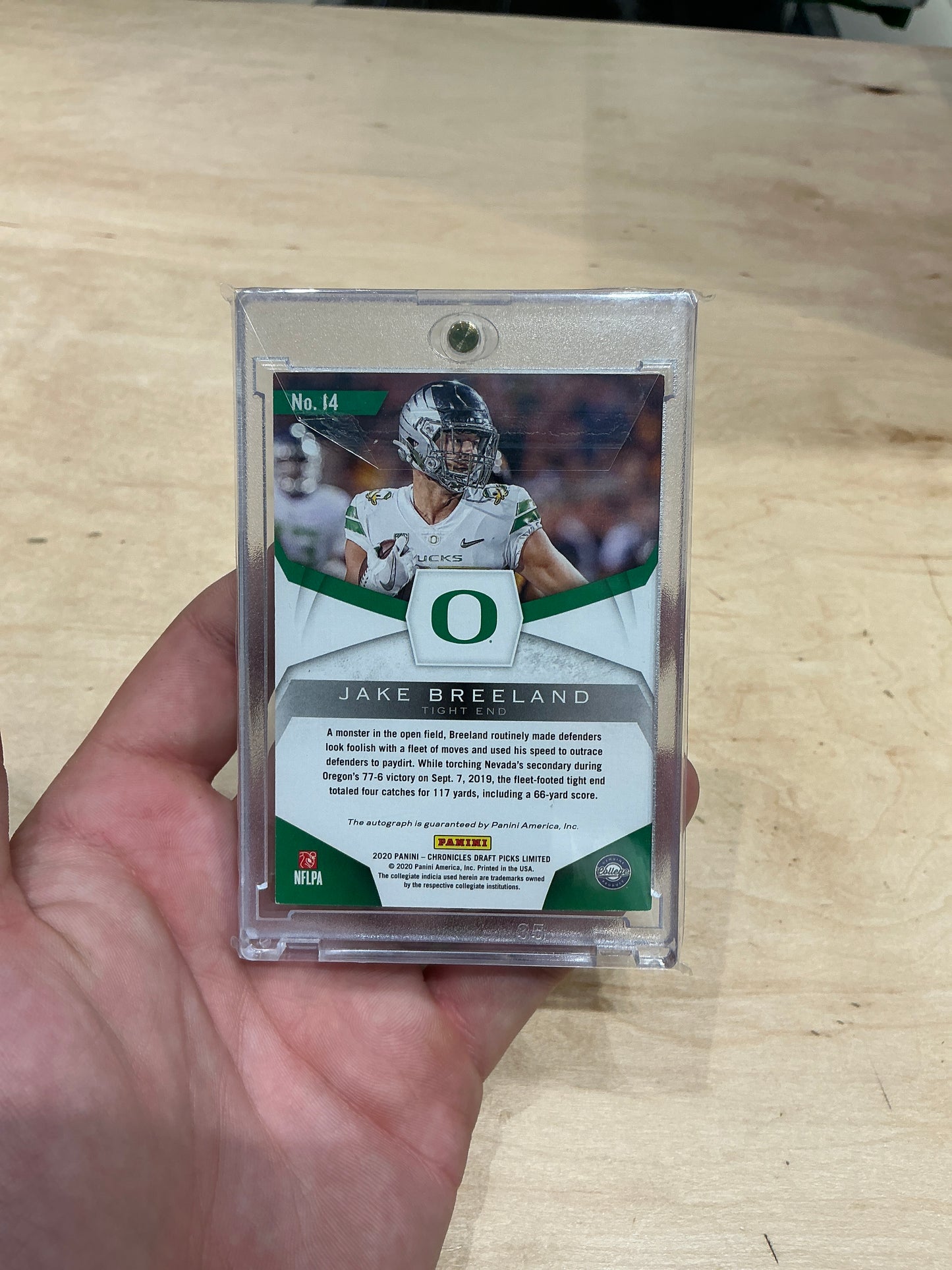 Jake Breeland Auto 42/75