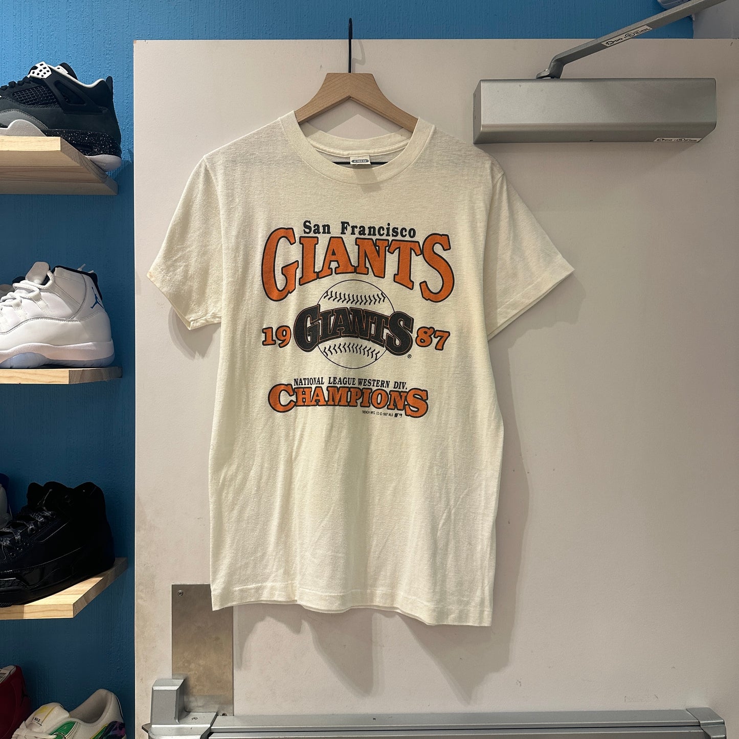 Vntage Tee SF Giants 1987 Champs