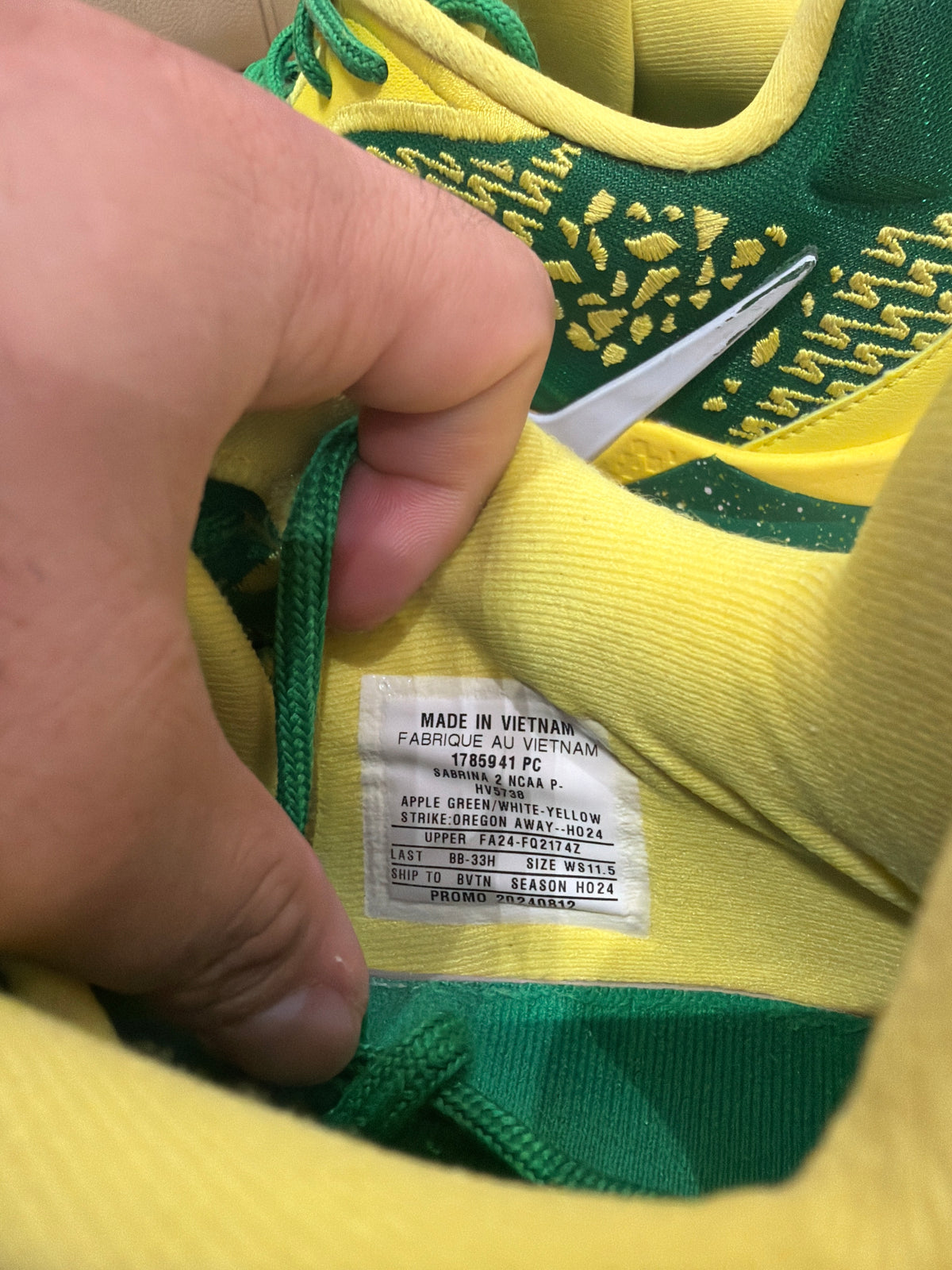 Oregon Sabrina PE Sample (11.5 W / 10 Mens)
