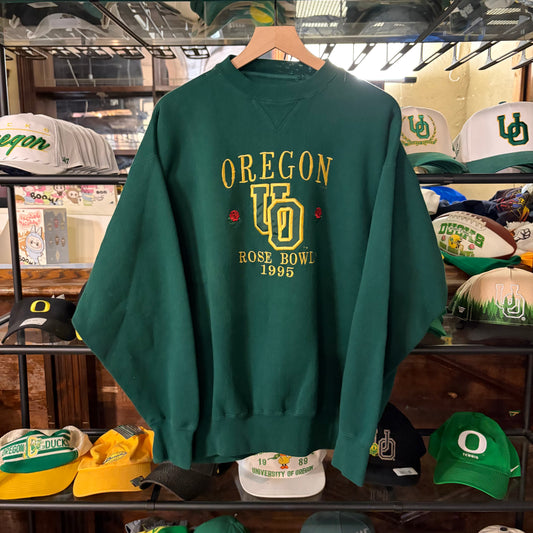 Green UO ‘95 Rose Bowl Crewneck: L