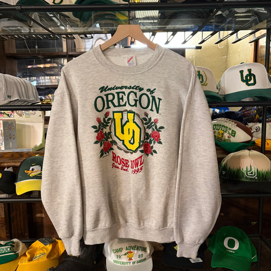 Grey UO ‘95 Rose Bowl Crewneck: L