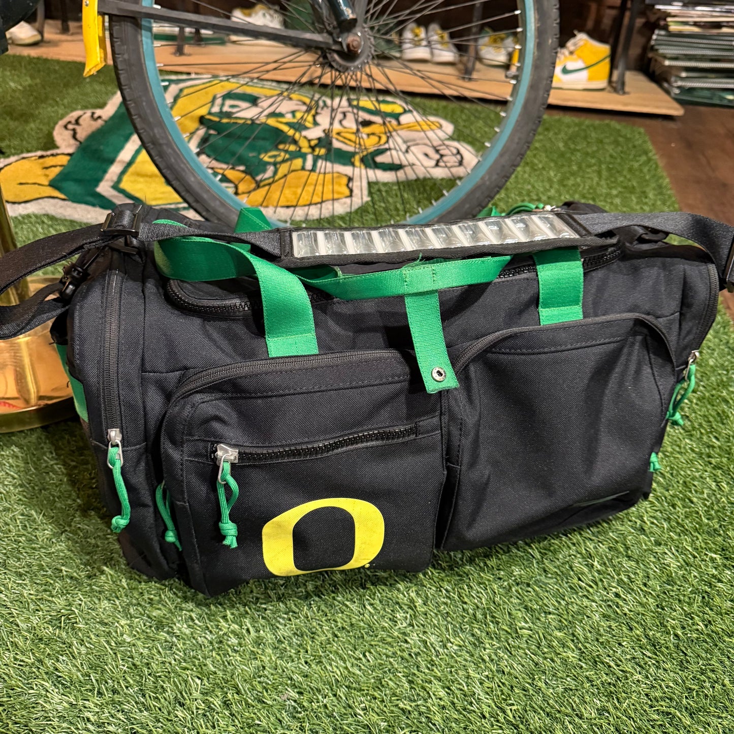 Oregon Nike Team Issued Duffle Bag