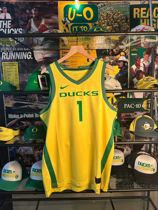 '00s Oregon Ducks #1 Jersey