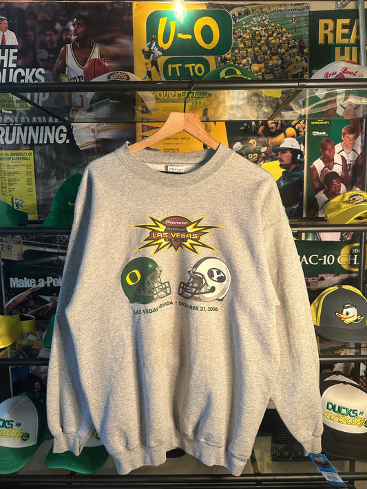 '00s Las Vegas Bowl Grey Crewneck