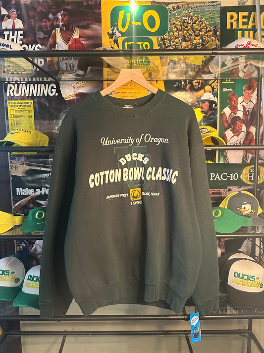 96 Cotton Bowl Crewneck Green- XL