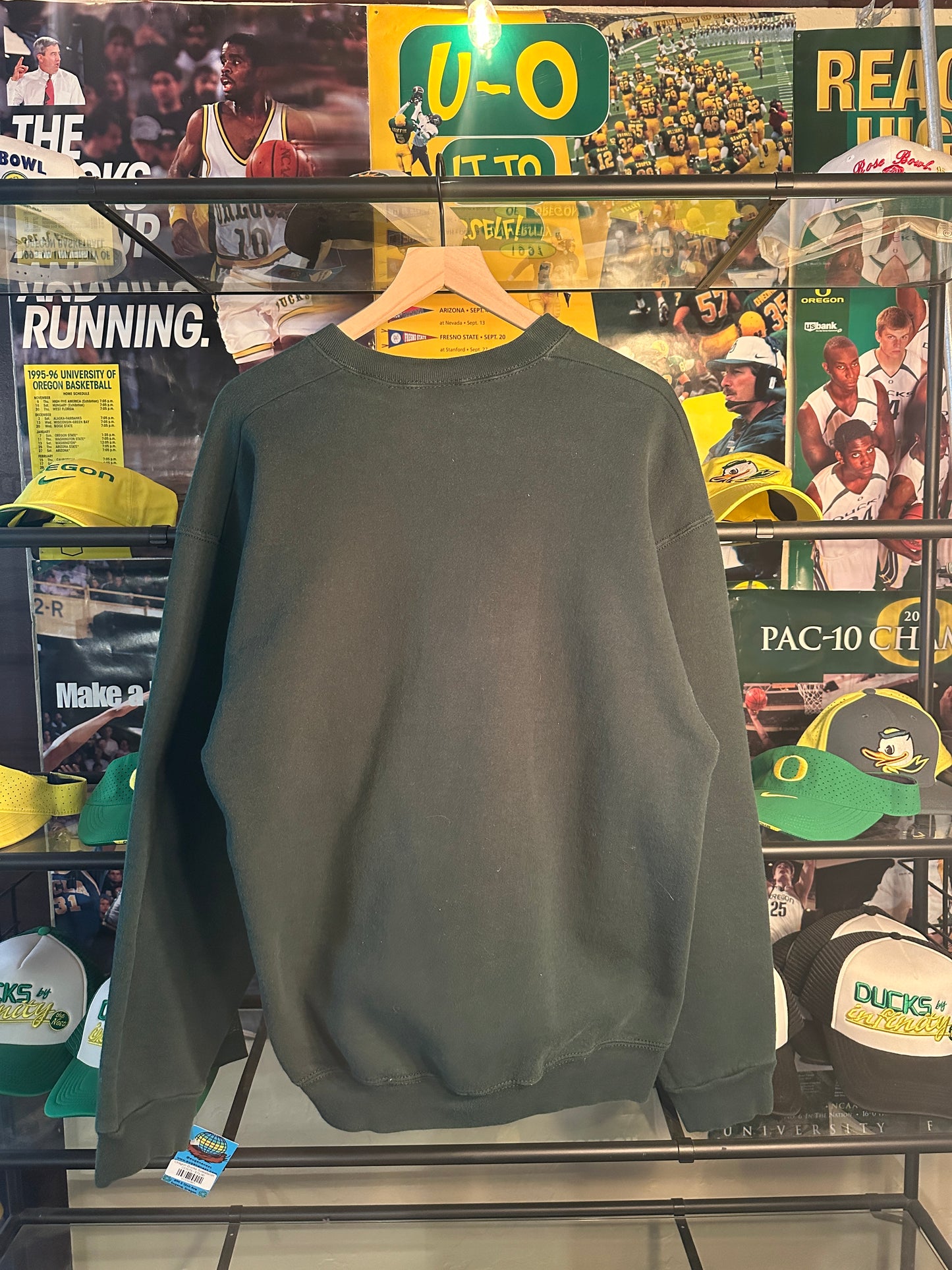 96 Cotton Bowl Crewneck Green- XL