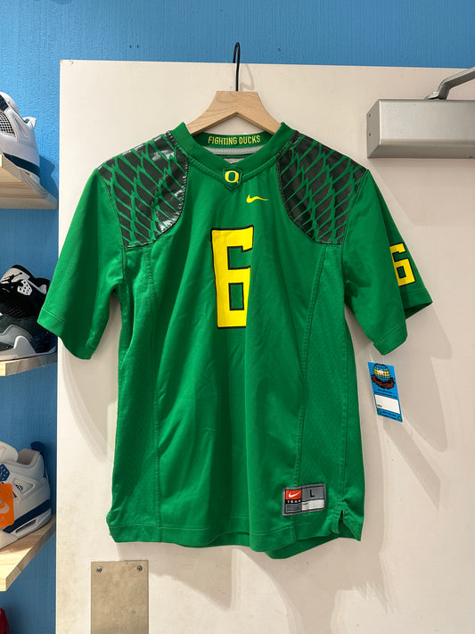 Oregon Ducks Jersey #6 Green