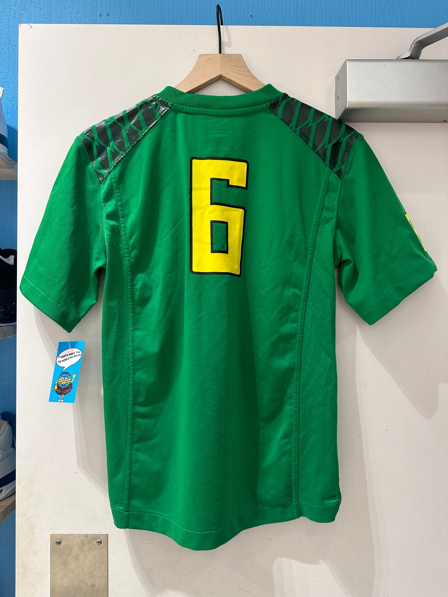 Oregon Ducks Jersey #6 Green