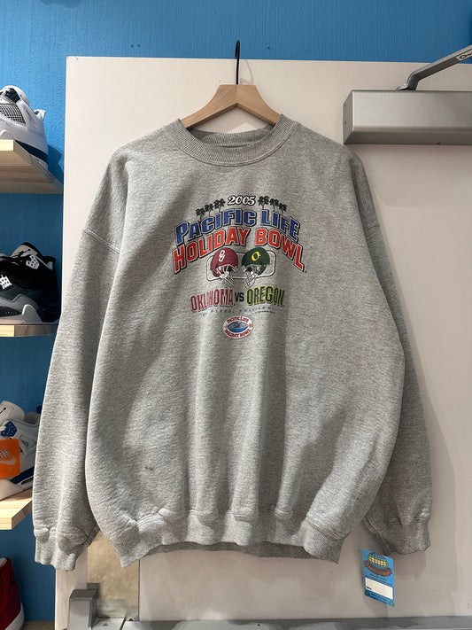 Pacific Life Holiday Bowl Crewneck Grey